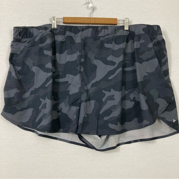 New Old Navy Black Camo Stretchtech Dry Quick Active Shorts 4X - Picture 1 of 12
